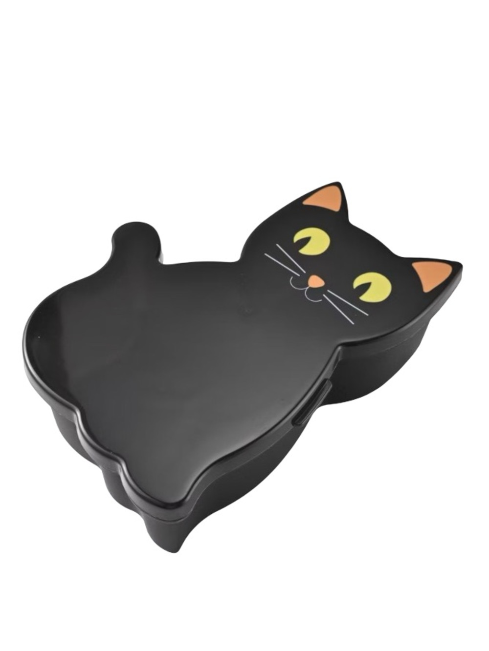 CWC Black Cat Halloween Personal Sized Snack Box Food Storage Container - Picture 2 of 3